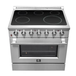 FORNO 36 In Range Stainless 36" Electric Glass-Ceramic - FFSEL6083-36