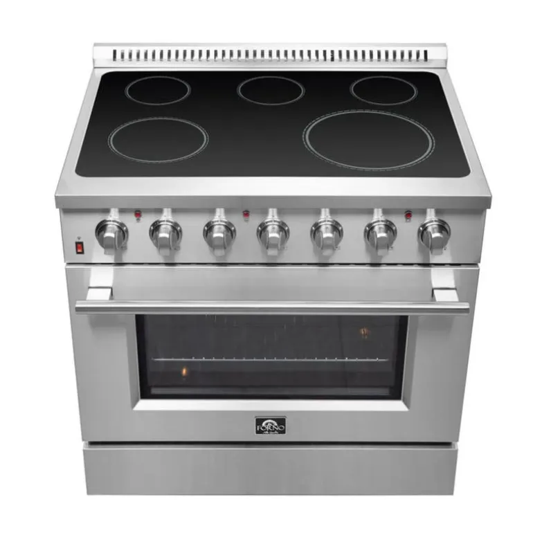 FORNO 36 In Range Stainless 36" Electric Glass-Ceramic - FFSEL6083-36