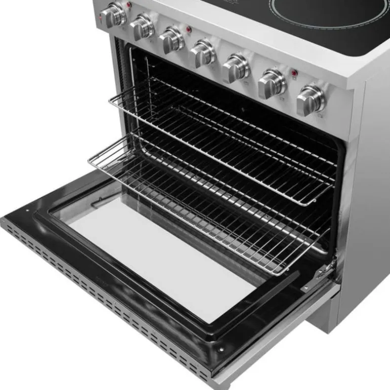 FORNO 36 In Range Stainless 36" Electric Glass-Ceramic - FFSEL6083-36