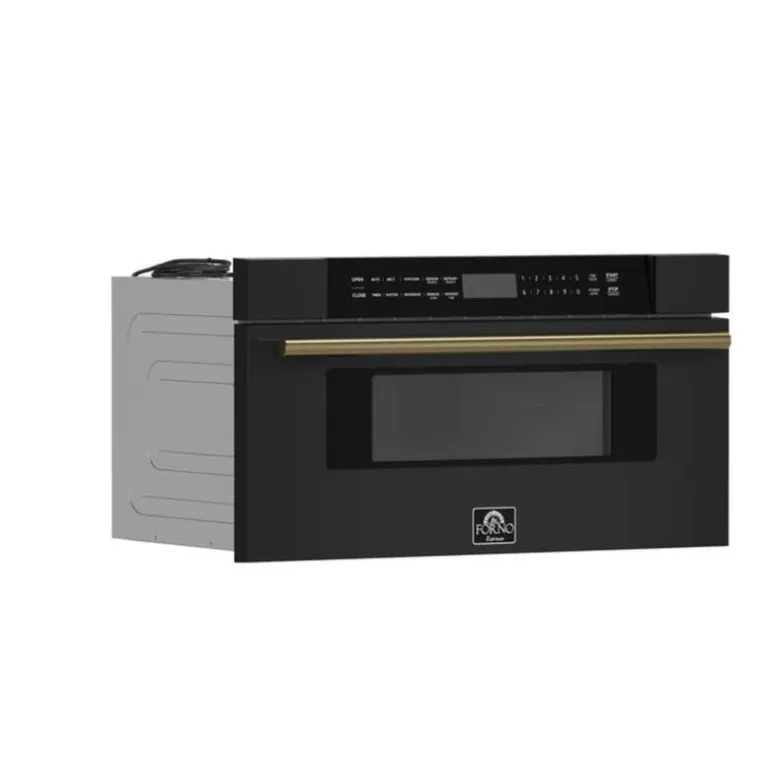 FORNO 30" Microwave Drawer Black 1500 30" FMWDR3000-30