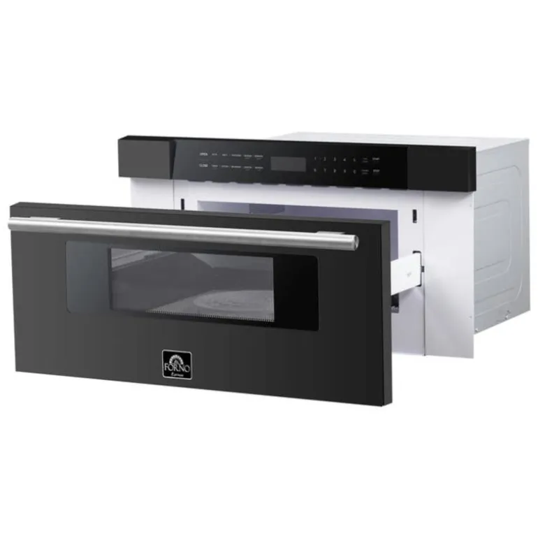 FORNO 30" Microwave Drawer Black 1500 30" FMWDR3000-30