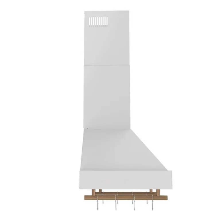 FORNO 30" Wall-Mounted Range Hood Wall Mount White 29.3" , 375 CFM - FRHWM5503-30