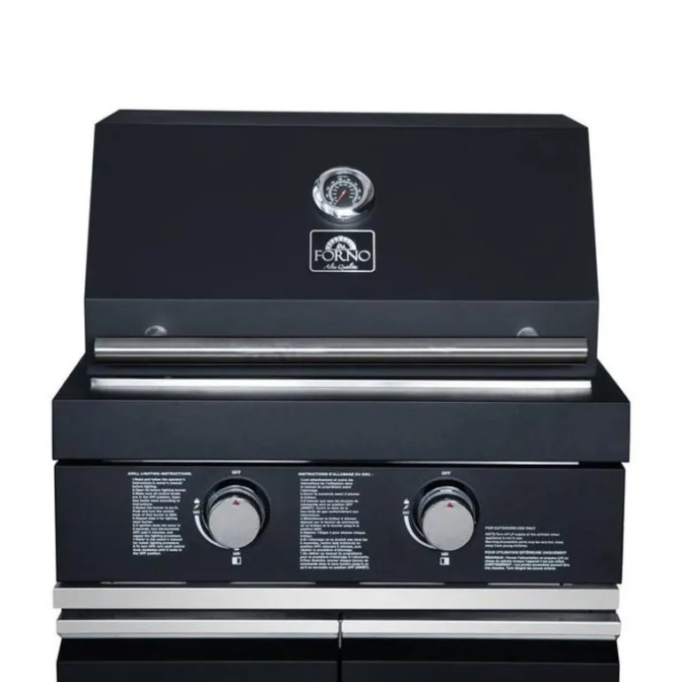 Forno All’Aperto Outdoor Kitchen with Pizza Oven, Plancha, Sink & Beverage Centre - 99 600 BTU
