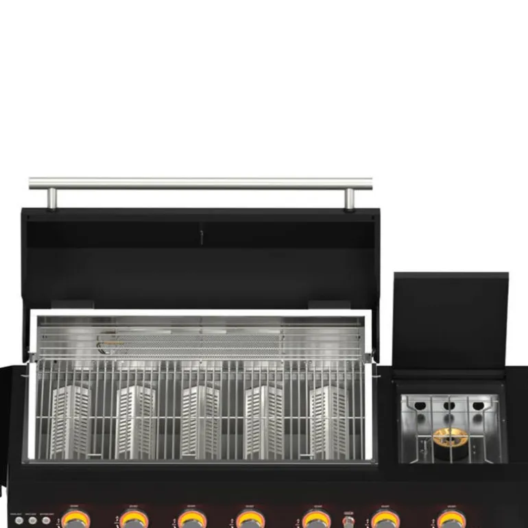Forno All'Aperto Outdoor Kitchen with BBQ, Pizza Oven, Sink and Bar – 87,600 BTU