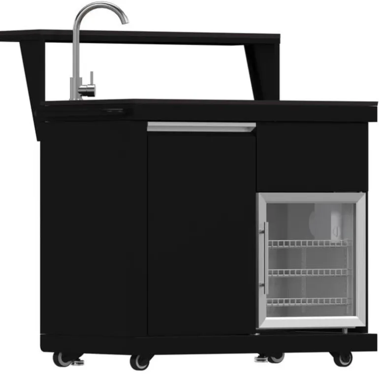 Forno All'Aperto Outdoor Kitchen with BBQ, Sink and Bar – 62 600 BTU
