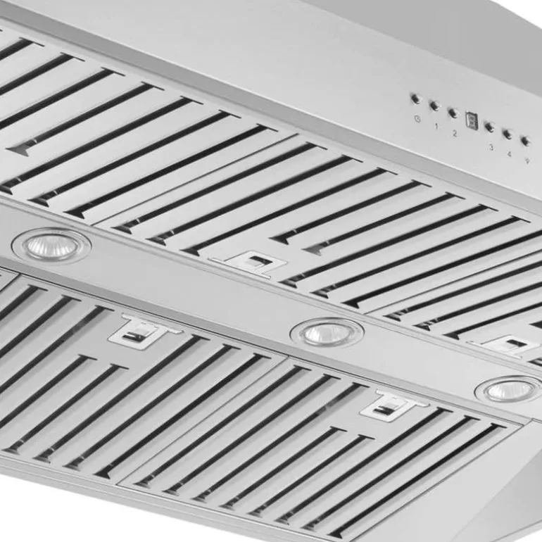 FORNO Chimney Range Hood Wall Mount Stainless 47.25" - FRHWM5094-48