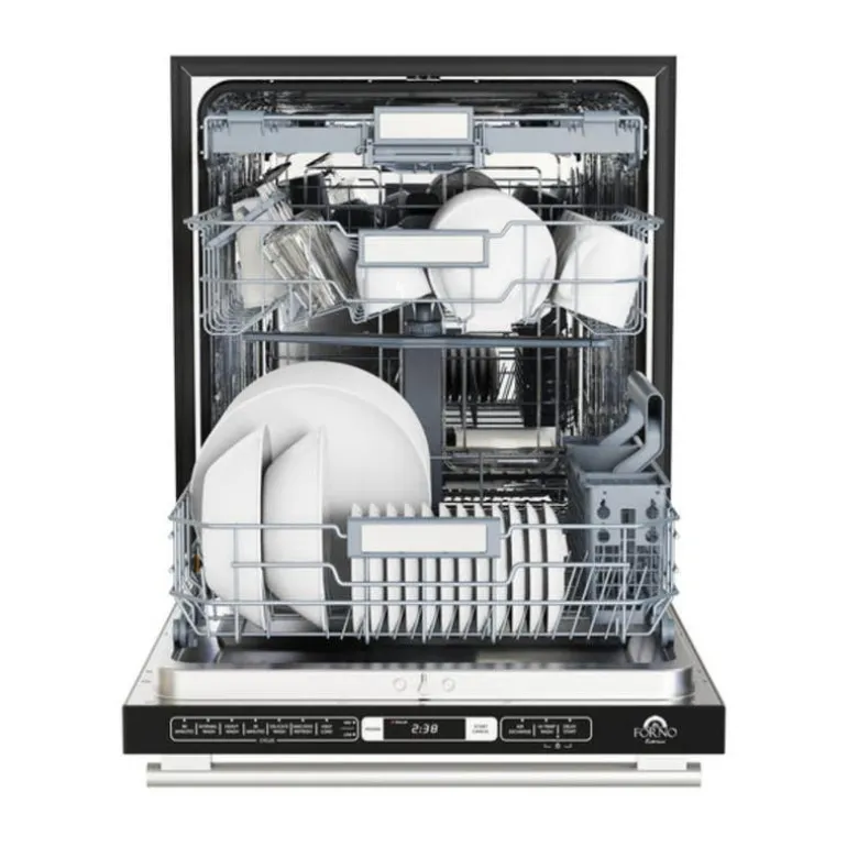 FORNO Dishwasher Built-In White 24.21" 52dB - FDWBI8035-24