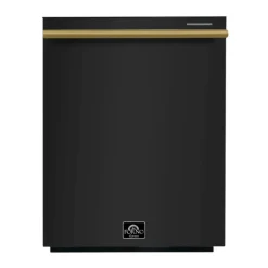 FORNO Dishwasher Built-In Black 24" 49dB - FDWBI8067-24