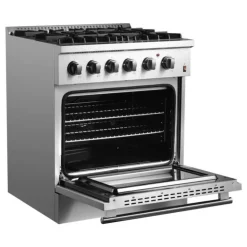 FORNO Dual Fuel Range Stainless 30