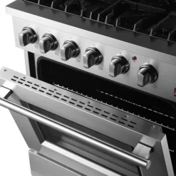 FORNO Dual Fuel Range Stainless 30