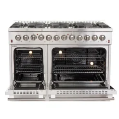 FORNO Dual Fuel Range Stainless 48
