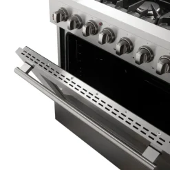FORNO Dual Fuel Range Stainless 36