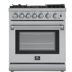 FORNO Dual Fuel Range Stainless 30