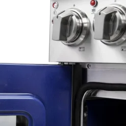 FORNO Freestanding Electric Range with French Doors Stainless 30