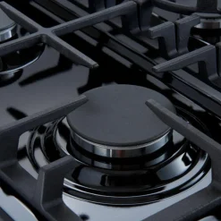 FORNO Gas Range Black 30" Electric Gas - FFSGS1116-30