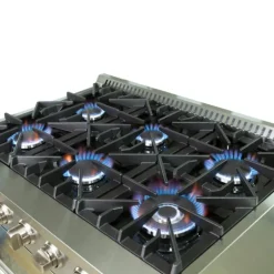 FORNO Gas Range Stainless 36
