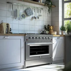 FORNO Gas Range Stainless 36