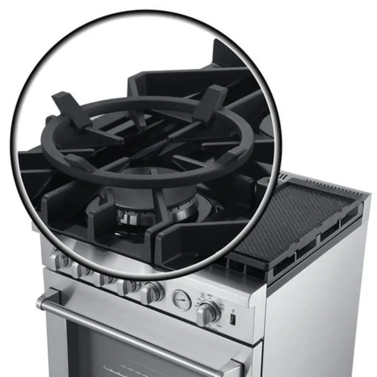 FORNO Gas Range Stainless 30" Electric Gas - FFSGS6276-30