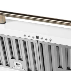 FORNO 30-inch Wall-Mounted Range Hood Wall Mount White 30
