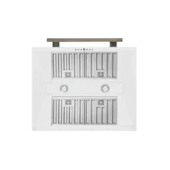 FORNO 30-inch Wall-Mounted Range Hood Wall Mount White 30