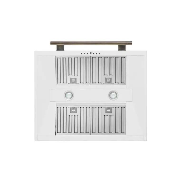 FORNO 30-inch Wall-Mounted Range Hood Wall Mount White 30" , 600 CFM - FRHWM5095-30