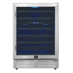 FORNO 24-Inch Wine Cooler Stainless 24" - FWCDR6634-24S