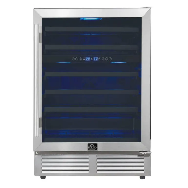 FORNO 24-Inch Wine Cooler Stainless 24" - FWCDR6634-24S
