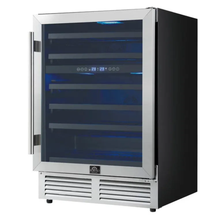 FORNO 24-Inch Wine Cooler Stainless 24" - FWCDR6634-24S