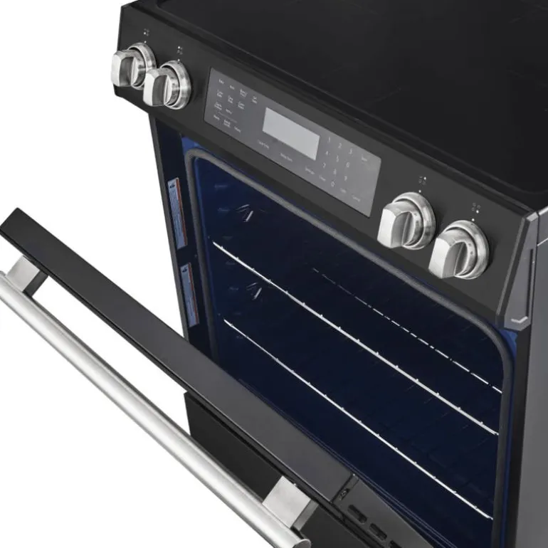 FORNO Range Black 30" Electric Induction - FFSIN0905-30
