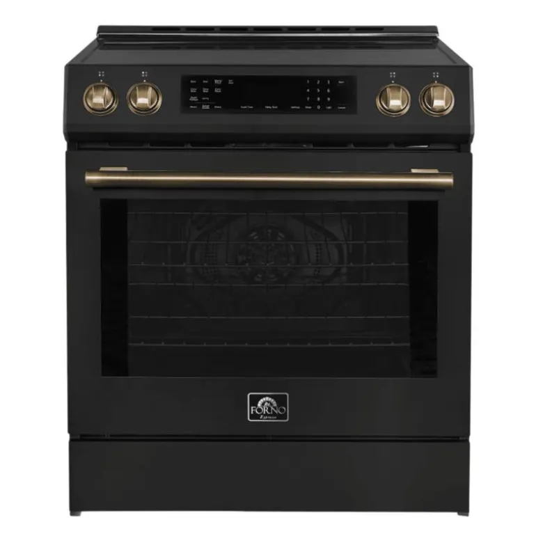 FORNO Range Black 30" Electric Induction - FFSIN0905-30