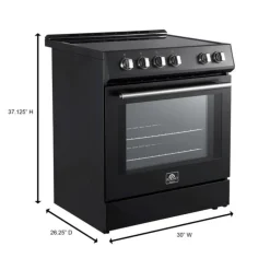 FORNO Range Black 30