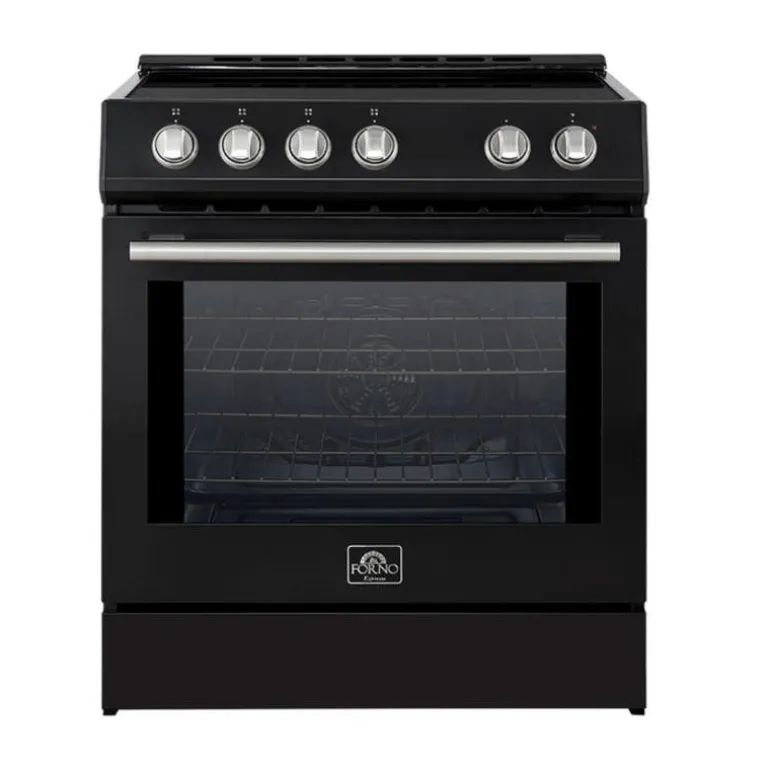 FORNO Range Black 30" Electric Induction - FFSIN0982-30