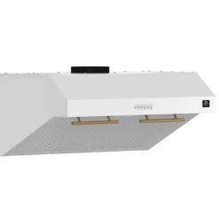 FORNO Range Hood Standard White 30" , 400 CFM - FRHUC5255-30