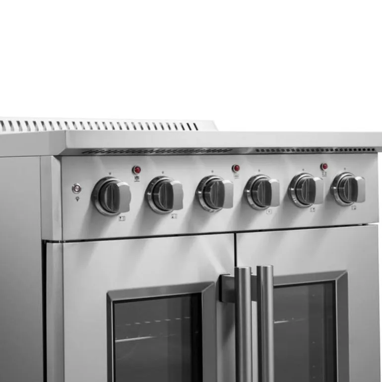 FORNO Range Stainless 30" Electric Glass-Ceramic - FFSEL6917-30