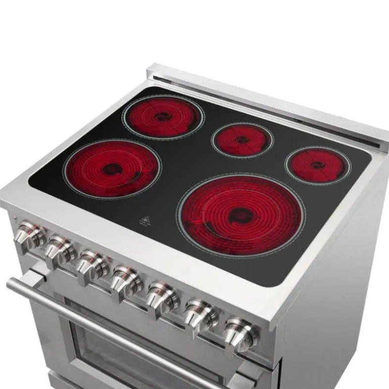 FORNO Range Stainless 30" Electric Gas - FFSEL6020-30