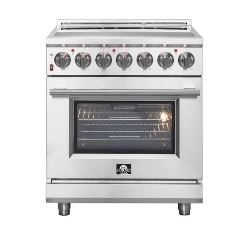 FORNO Range Stainless 30" Electric Gas - FFSEL6020-30