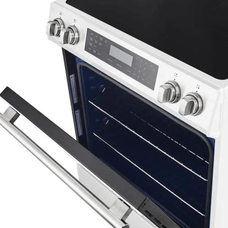 FORNO Range White 30" Electric Induction - FFSIN0905-30