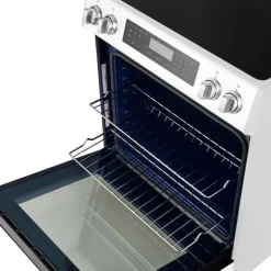 FORNO Range White 30" Electric Induction - FFSIN0905-30