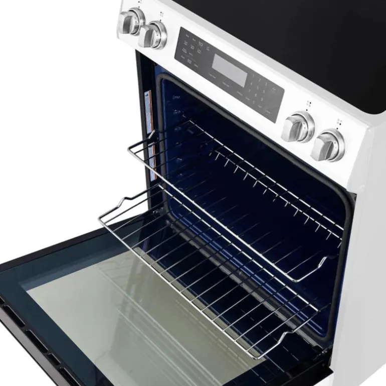FORNO Range White 30" Electric Induction - FFSIN0905-30