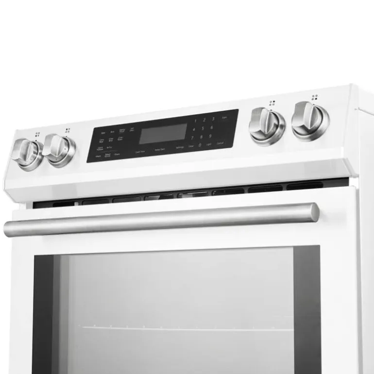 FORNO Range White 30" Electric Induction - FFSIN0905-30