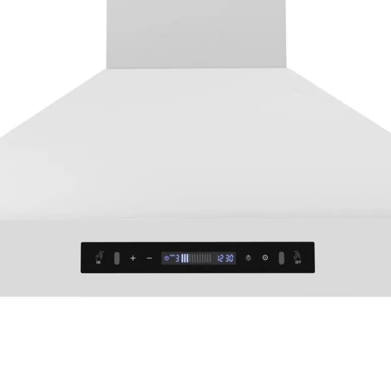 FORNO Wall-Mounted Range Hood Wall Mount White 35.2" , 375 CFM - FRHWM5503-36