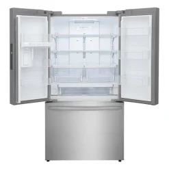 FRIGIDAIRE 28,8 36 In Cu Ft Refrigerator Stainless Bottom Freezer, French door - FRFN2813AF