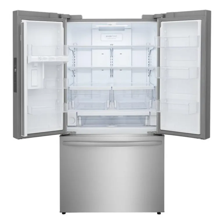 FRIGIDAIRE 28,8 36 In Cu Ft Refrigerator Stainless Bottom Freezer, French door - FRFN2813AF