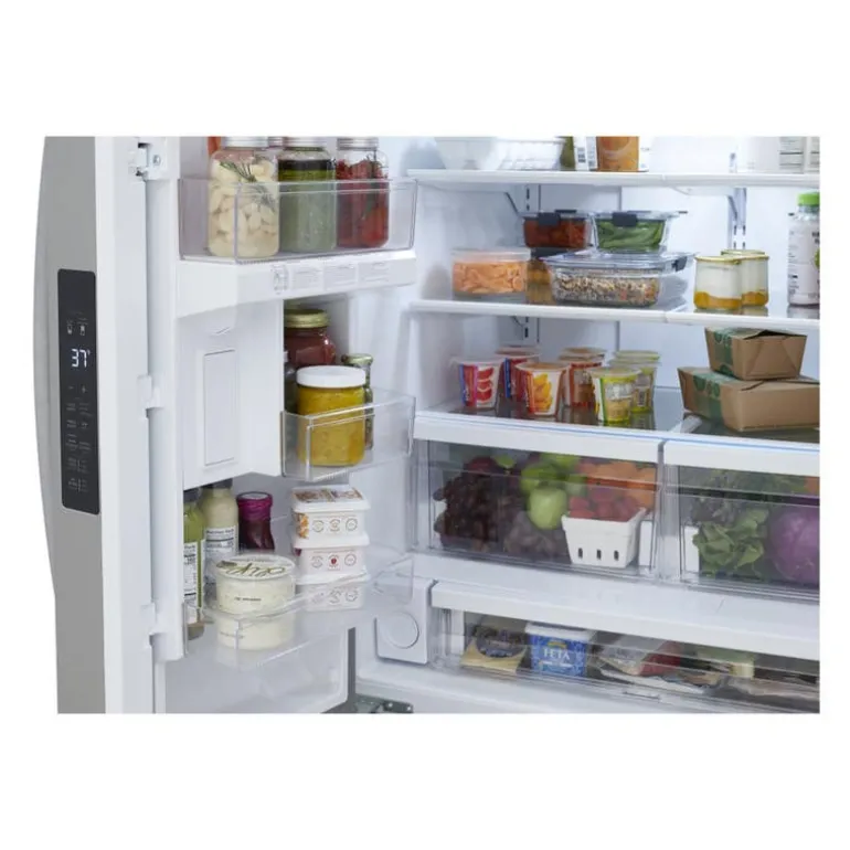 FRIGIDAIRE 28,8 36 In Cu Ft Refrigerator Stainless Bottom Freezer, French door - FRFN2813AF