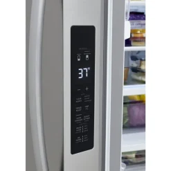 FRIGIDAIRE 28,8 36 In Cu Ft Refrigerator Stainless Bottom Freezer, French door - FRFN2813AF