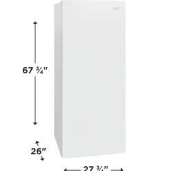 FRIGIDAIRE 16 cu ft 28 in Convertible Refrigerator/Freezer White All refrigerator, Convertible Freezer - FFUE1626AW