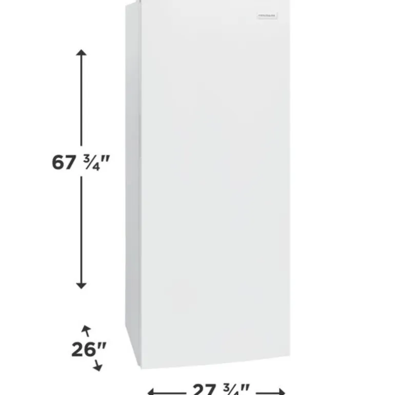 FRIGIDAIRE 13 cu. ft. 28 in Convertible Refrigerator/Freezer White All refrigerator, Convertible Freezer - FFUE1326AW