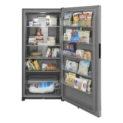 FRIGIDAIRE 20 Cu Ft 33 In Freezer Stainless, Vertical, 33" - FFUE2022AF