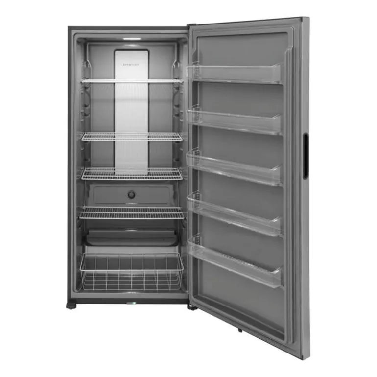 FRIGIDAIRE 20 Cu Ft 33 In Freezer Stainless, Vertical, 33" - FFUE2022AF