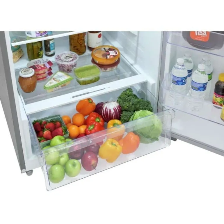 FRIGIDAIRE 16 Cu Ft 28 In Refrigerator Stainless Top Freezer - FRTE1622AS